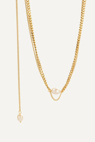 Colier Double Pearl
