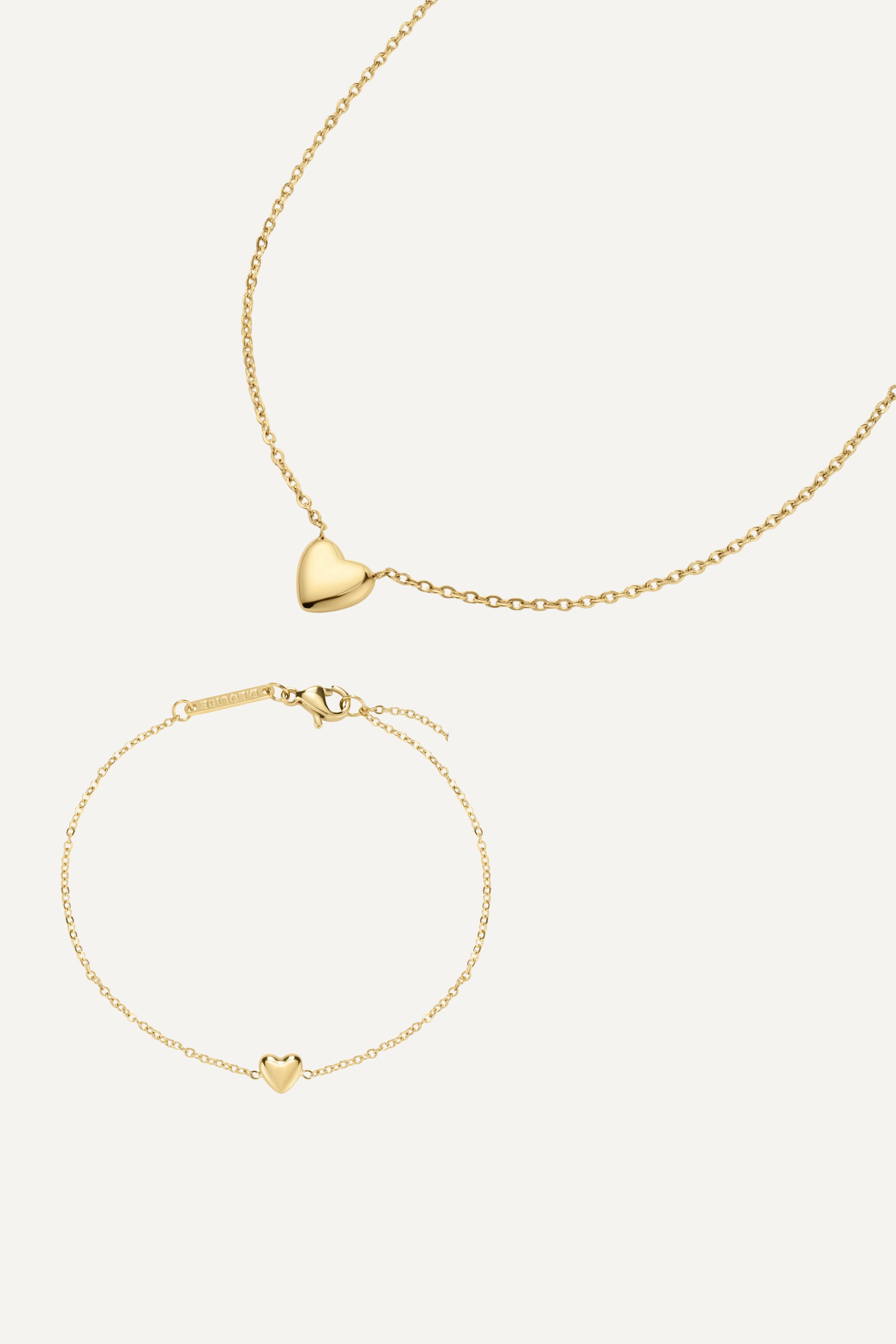 Set Mini Heart Gold